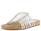 Aerosoles - Happy Trails (White Leather) - Women's,Aerosoles,Women's:Women's Casual:Casual Sandals:Casual Sandals - Slides/Mules