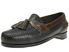 Johnston & Murphy - Shriver Tassel (Black Calf With Mahogany) - Men's,Johnston & Murphy,Men's:Men's Casual:Loafer:Loafer - Tasselled Loafer