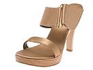 KORS by Michael Kors - Picasso (Toast(Champagne) Satin/Beech Wood Heel) - Women's,KORS by Michael Kors,Women's:Women's Dress:Dress Sandals:Dress Sandals - Strappy