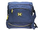Campus Gear - University of Michigan Messenger Bag (Michigan Navy/Yellow) - Accessories,Campus Gear,Accessories:Handbags:Messenger