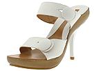 J Lo - Promises (White Leather) - Women's,J Lo,Women's:Women's Dress:Dress Sandals:Dress Sandals - Backless