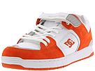 DCSHOECOUSA - Griffin (White/Orange Super Suede) - Men's,DCSHOECOUSA,Men's:Men's Athletic:Skate Shoes