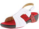 Mephisto - Kunni (White/Red Nappa) - Women's,Mephisto,Women's:Women's Casual:Casual Sandals:Casual Sandals - Wedges