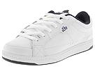 DVS Shoe Company - Daewon 8 (White/Navy Leather) - Men's