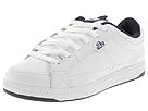 Buy discounted DVS Shoe Company - Daewon 8 (White/Navy Leather) - Men's online.