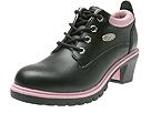 Lugz - Gossip (Black/Pink Leather/Mesh) - Women's,Lugz,Women's:Women's Casual:Casual Boots:Casual Boots - Lace-Up