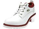 Lugz - Gossip (White/Red Leather/Mesh) - Women's,Lugz,Women's:Women's Casual:Casual Boots:Casual Boots - Lace-Up