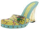 Irregular Choice - 2970-3 (Yellow Print Leather) - Women's,Irregular Choice,Women's:Women's Casual:Platforms:Platforms - Slides/Mules