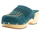 Steve Madden - Dayze (Turquoise Suede) - Women's,Steve Madden,Women's:Women's Casual:Clogs:Clogs - Wooden
