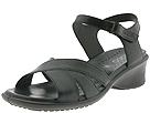 Ecco - Pure VelcroCross Closure 1/4 Strap (Black) - Women's,Ecco,Women's:Women's Casual:Casual Sandals:Casual Sandals - Strappy