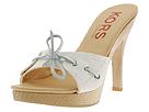 Buy KORS by Michael Kors - Pixie (White Tumbled Nubuck) - Women's, KORS by Michael Kors online.