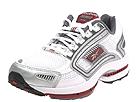 Reebok - Premier FSM DMX II (White/Silver/Shark/Triathlon Red) - Men's,Reebok,Men's:Men's Athletic:Running Performance:Running - Stability