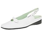 Mephisto - Geniusa (White Nappa) - Women's,Mephisto,Women's:Women's Casual:Casual Flats:Casual Flats - Sling-Backs