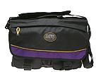Campus Gear - Louisiana State University Nylon Briefcase (Lsu Black/Purple) - Accessories,Campus Gear,Accessories:Handbags:Messenger
