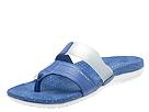 DKNY - Finch (Azure (Blue) Leather/Synthetic) - Women's,DKNY,Women's:Women's Casual:Casual Sandals:Casual Sandals - Strappy