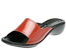 Anne Klein New York - Carly (Red Capra Kid) - Women's,Anne Klein New York,Women's:Women's Casual:Casual Sandals:Casual Sandals - Slides/Mules