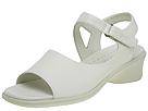Ecco - Soft Pure Ankle Strap (Ice White Leather) - Women's,Ecco,Women's:Women's Casual:Casual Sandals:Casual Sandals - Strappy