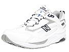 Buy discounted New Balance - MW843 (White/Navy) - Men's online.