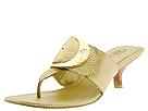 Dr. Scholl's - Zodiac (Gold Leather) - Women's,Dr. Scholl's,Women's:Women's Dress:Dress Sandals:Dress Sandals - Backless