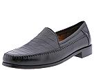 Bostonian - Atlanta (Black W/Croco Plug) - Men's,Bostonian,Men's:Men's Dress:Slip On:Slip On - Exotic