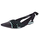 Buy discounted Irregular Choice - 2739-14 Rio (Black Felt Suede And Leather/ Blue Satin) - Women's online.