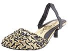 Buy discounted Irregular Choice - 2913-13 Boca (Black And Gold Metallic Woven Leather) - Women's online.