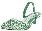 Buy discounted Irregular Choice - 2913-13 Boca (Green And White Woven Leather) - Women's online.