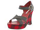 Tommy Girl - Saffron (Black/Red/Black Plaid) - Women's,Tommy Girl,Women's:Women's Dress:Dress Sandals:Dress Sandals - Wedges