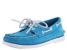 Sperry Top-Sider - A/O (Turquoise Nubuck) - Women's,Sperry Top-Sider,Women's:Women's Casual:Boat Shoes:Boat Shoes - Leather