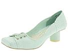 Irregular Choice - 2915-3B (Raw Edge Mint Canvas) - Women's,Irregular Choice,Women's:Women's Dress:Dress Shoes:Dress Shoes - Ornamented