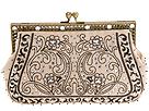 Franchi Handbags - Faith Frame Pouch (Champagne) - Accessories,Franchi Handbags,Accessories:Handbags:Clutch