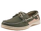 Sperry Top-Sider - Bluefish 2 Eye (Olive/Tan) - Women's,Sperry Top-Sider,Women's:Women's Casual:Boat Shoes:Boat Shoes - Leather