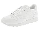 Reebok Classics - CL Leather Limited Series (White/White/Sheer Grey) - Women's,Reebok Classics,Women's:Women's Athletic:Cross-Training