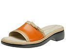 Clarks - Bay (Orange/Sand) - Women's,Clarks,Women's:Women's Casual:Casual Flats:Casual Flats - Slides/Mules