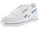 Buy Reebok Classics - ClassicLeather Blaze IV (White/Royal/Silver) - Men's, Reebok Classics online.