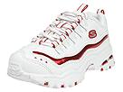 Skechers Kids - Energy 2 - Might (Children/Youth) (White/Red) - Kids,Skechers Kids,Kids:Girls Collection:Children Girls Collection:Children Girls Athletic:Athletic - Lace Up