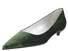 Isaac Mizrahi - Versus (Green Croc Velvet) - Women's,Isaac Mizrahi,Women's:Women's Dress:Dress Shoes:Dress Shoes - Special Occasion