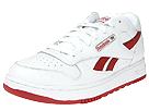 Reebok Classics - Classic Leather BB Low (White/Garnet) - Men's,Reebok Classics,Men's:Men's Athletic:Crosstraining