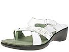 Buy Clarks - Bacall (White/Green Stitching) - Women's, Clarks online.