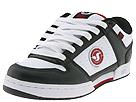 DVS Shoe Company - Emblem (Black/White Leather) - Men's