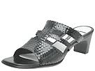 Trotters - Lisa (Black Leather) - Women's,Trotters,Women's:Women's Casual:Casual Sandals:Casual Sandals - Slides/Mules