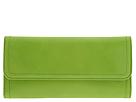 Monsac Handbags - Tri-fold Continental Wallet (Lime) - Accessories,Monsac Handbags,Accessories:Women's Small Leather Goods:Wallets