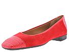 BRUNOMAGLI - Nural (Red Suede/Croc Print Trim) - Women's,BRUNOMAGLI,Women's:Women's Dress:Dress Shoes:Dress Shoes - Low Heel