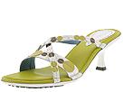 Indigo by Clarks - Garbo (White with Lime &amp; Earth) - Women's,Indigo by Clarks,Women's:Women's Casual:Casual Sandals:Casual Sandals - Strappy