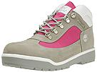 Timberland - Field Boot (Grey Nubuck With Pink) - Women's,Timberland,Women's:Women's Casual:Casual Boots:Casual Boots - Ankle