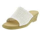 Annie - Olexa (White Mesh) - Women's,Annie,Women's:Women's Casual:Casual Sandals:Casual Sandals - Slides/Mules