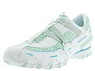 Skechers - Bikers - Spokes (White/Mint) - Women's,Skechers,Women's:Women's Casual:Hook and Loop Fastener