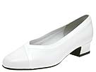 Hush Puppies - Devine (White Smooth/Patent) - Women's,Hush Puppies,Women's:Women's Dress:Dress Shoes:Dress Shoes - Mid Heel