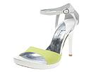 Nicole Miller - Phebe (White Patent Leather/Kiwi Elastic) - Women's,Nicole Miller,Women's:Women's Dress:Dress Sandals:Dress Sandals - Strappy