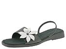 Annie - Sasha (Black/White Smooth) - Women's,Annie,Women's:Women's Casual:Casual Sandals:Casual Sandals - Ornamented